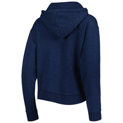 Tennessee Titans '47 Women's Color Rise Kennedy Notch Neck Pullover Hoodie Navy | 47 brand