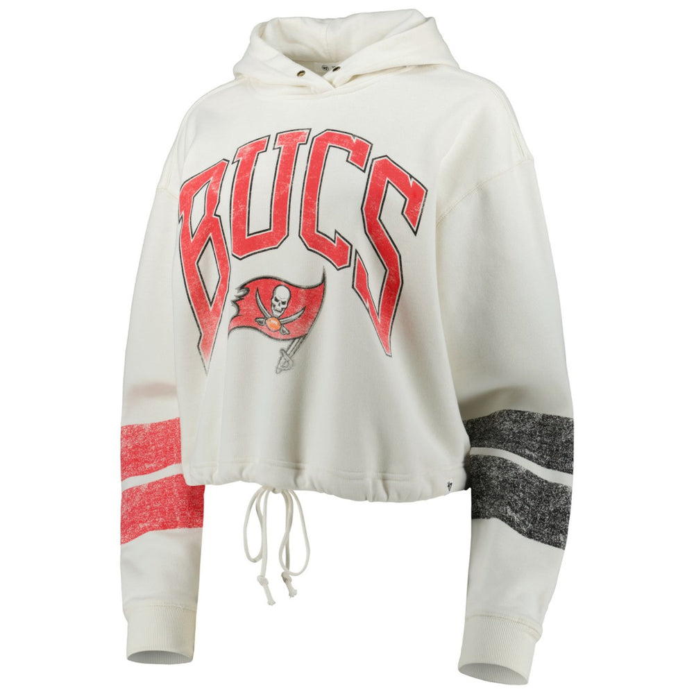 Tampa Bay Buccaneers '47 Women's Harper Pullover Hoodie Oatmeal | 47 brand