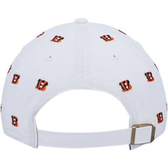 Cincinnati Bengals '47 Women's Confetti Clean Up Adjustable Hat White | 47 brand