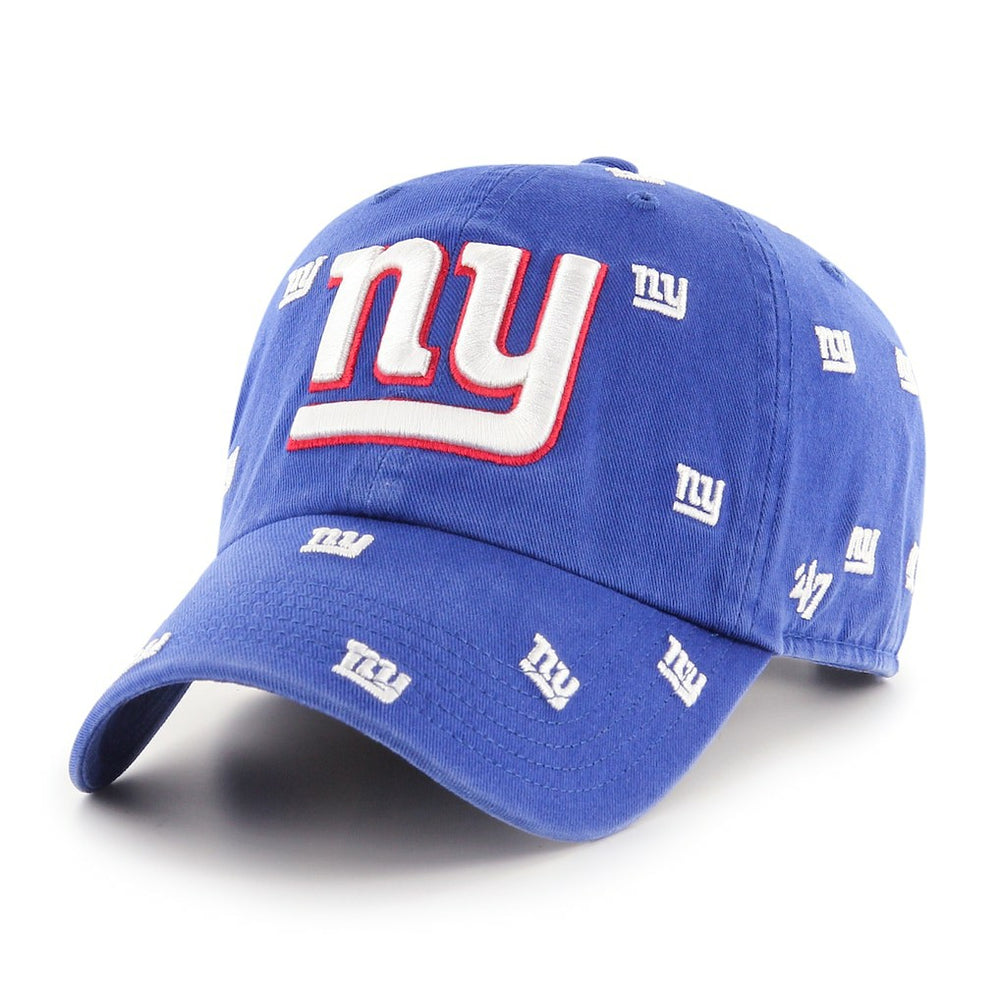 New York Giants '47 Women's Confetti Clean Up Adjustable Hat Royal | 47 brand