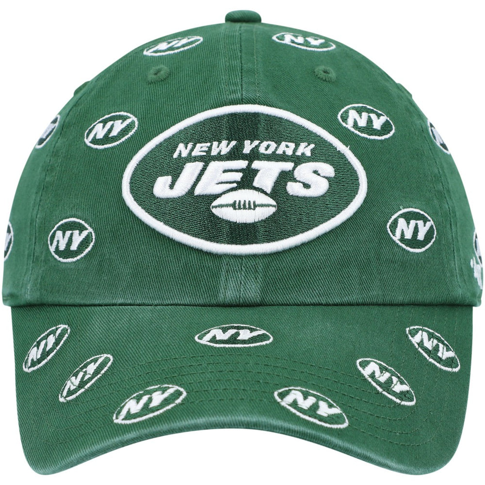New York Jets '47 Women's Confetti Clean Up Adjustable Hat Green | 47 brand