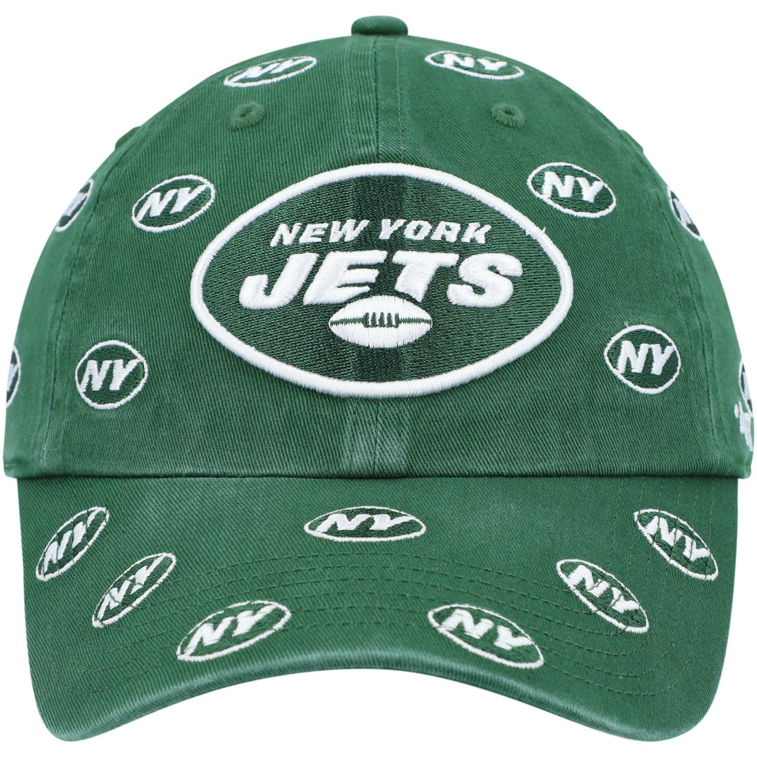 New York Jets '47 Women's Confetti Clean Up Adjustable Hat Green | 47 brand