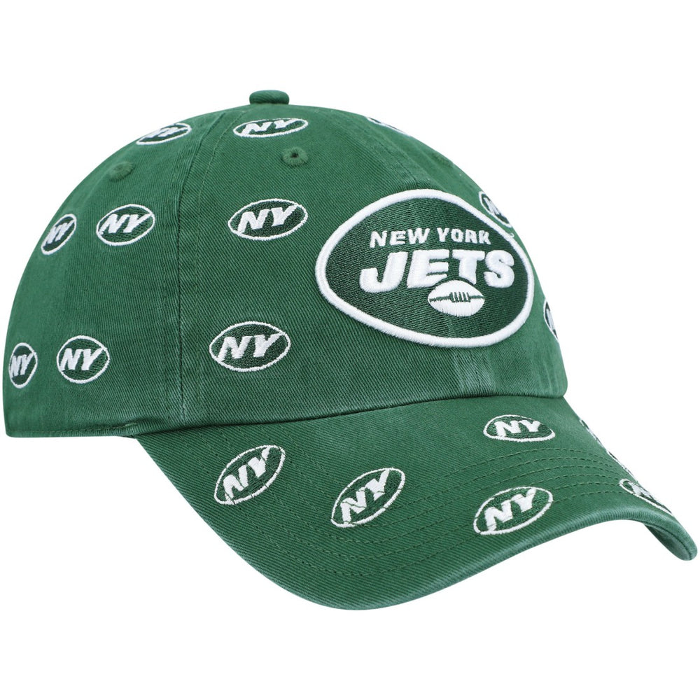 New York Jets '47 Women's Confetti Clean Up Adjustable Hat Green | 47 brand