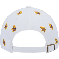 Minnesota Vikings '47 Women's Confetti Clean Up Adjustable Hat White | 47 brand