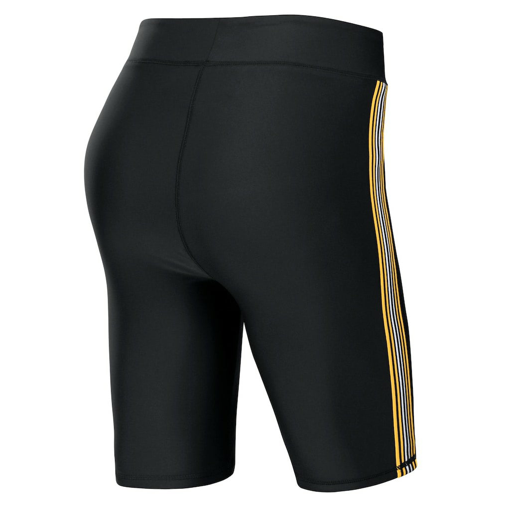 Los Angeles Rams WEAR by Erin Andrews Women's Biker Shorts Black | NFL