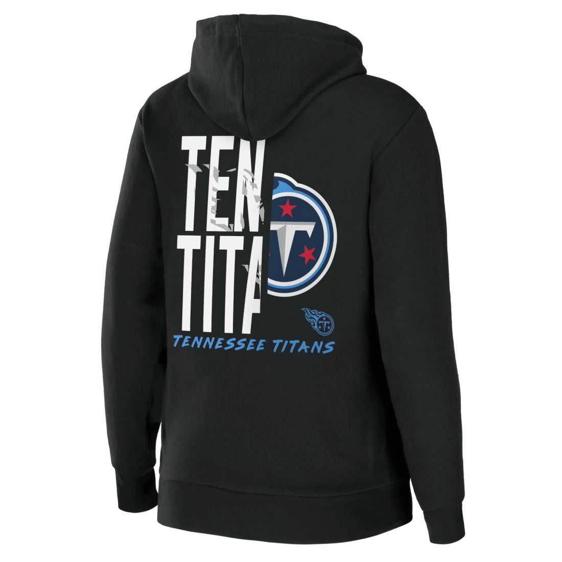 Tennessee Titans WEAR by Erin Andrews Women's Sponge Fleece Full-Zip Hoodie Black | NFL