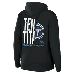Tennessee Titans WEAR by Erin Andrews Women's Sponge Fleece Full-Zip Hoodie Black | NFL