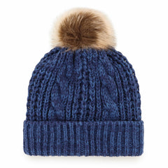 Tennessee Titans '47 Women's Meeko Cuffed Knit Hat with Pom Navy | 47 brand