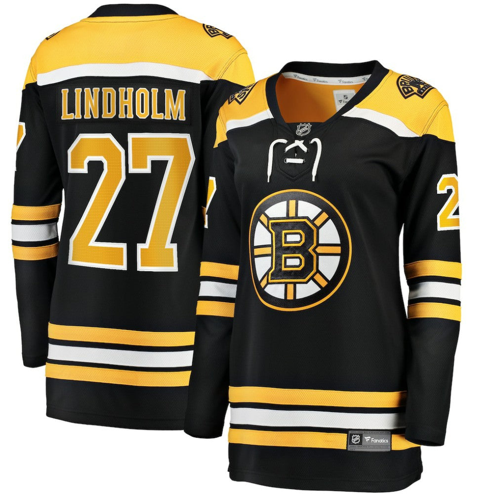 Hampus Lindholm Boston Bruins Women's Fanatics Home Breakaway Player Jersey - Black - NHL
