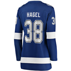 Brandon Hagel Tampa Bay Lightning Fanatics Women's Home Breakaway Player Jersey - Blue - NHL