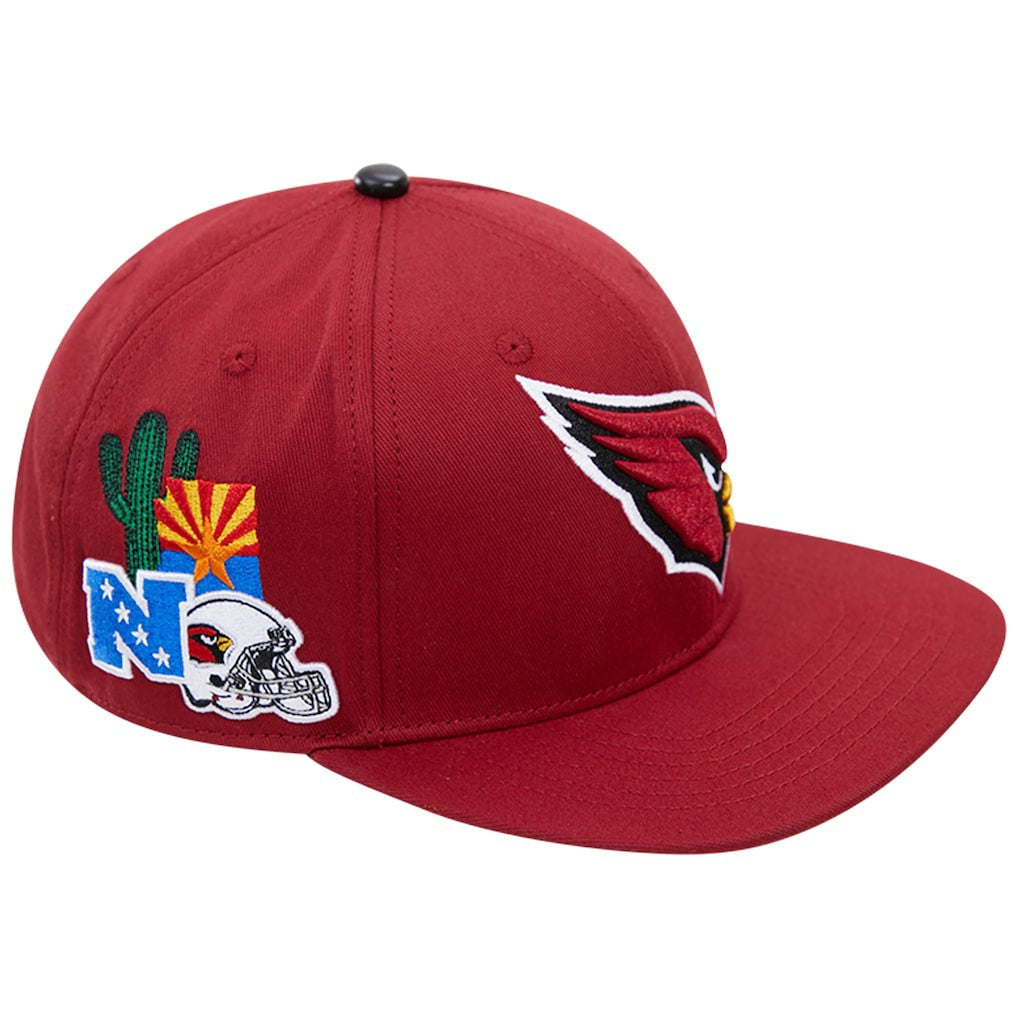 Arizona Cardinals Pro Standard Hometown Snapback Hat Cardinal | NFL