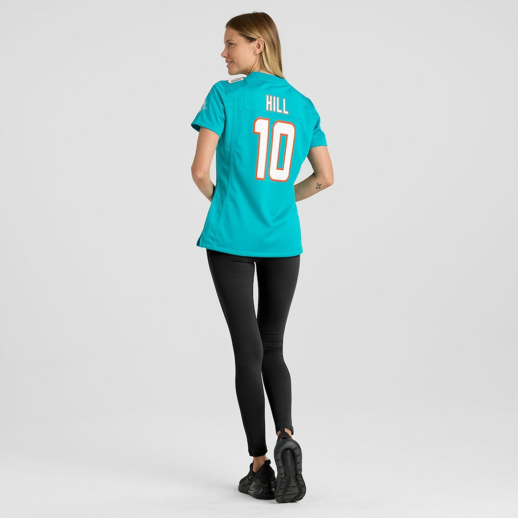 Tyreek Hill Miami Dolphins Women's Player Jersey Aqua | Nike for Sale