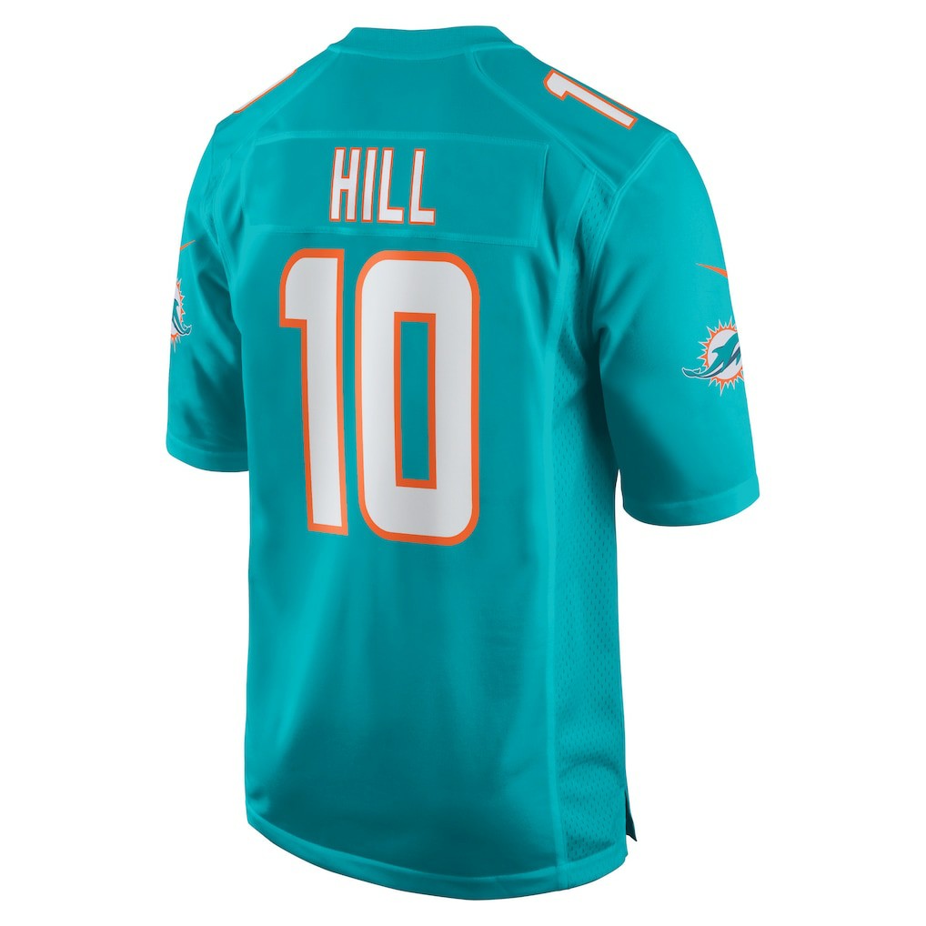 Tyreek Hill Miami Dolphins Game Jersey Aqua | Nike for Sale