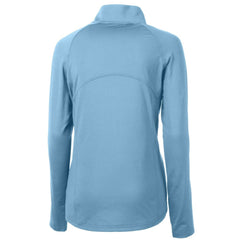 Atlanta Braves Cutter & Buck Women's Adapt Eco Knit Stretch Recycled Half-Zip Pullover Top - MLB