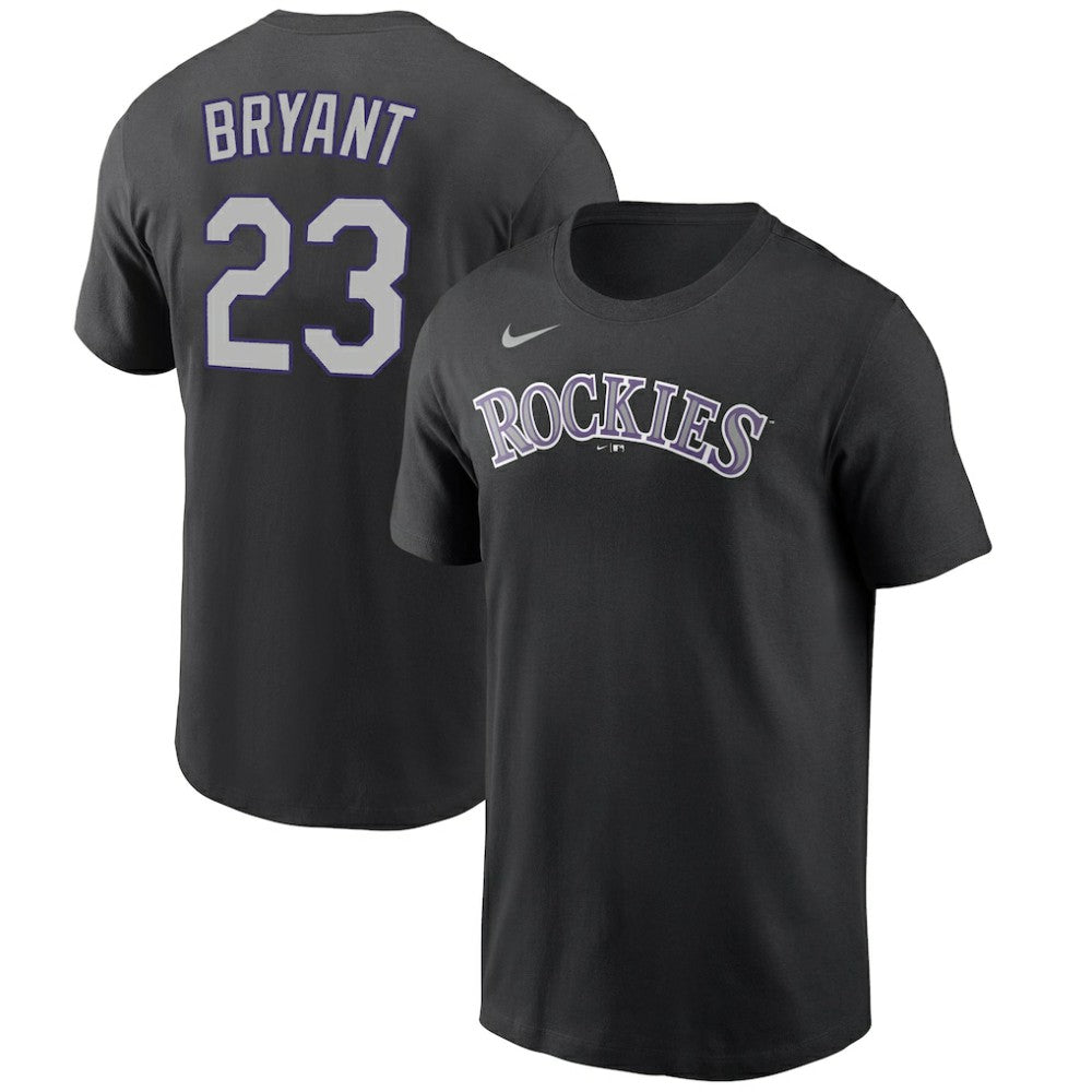 Kris Bryant Colorado Rockies Nike Name & Number T-Shirt - MLB