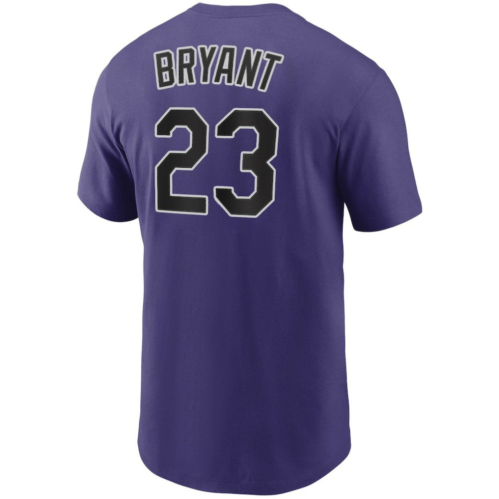 Kris Bryant Colorado Rockies Nike Name & Number T-Shirt - MLB
