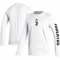 Juventus Team Crest Long Sleeve T-Shirt White | Adidas Online