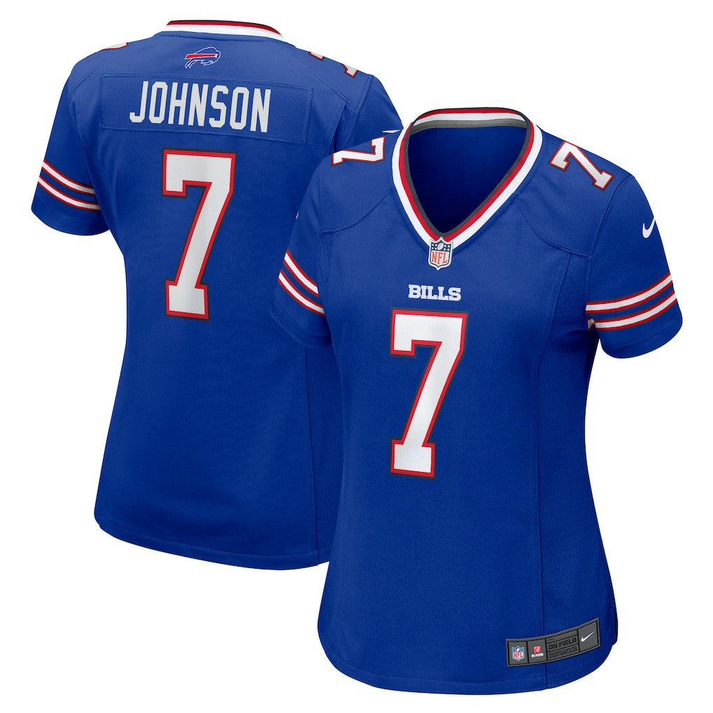 Taron Johnson Buffalo Bills Women's Game Player Jersey Royal | Nike for Sale