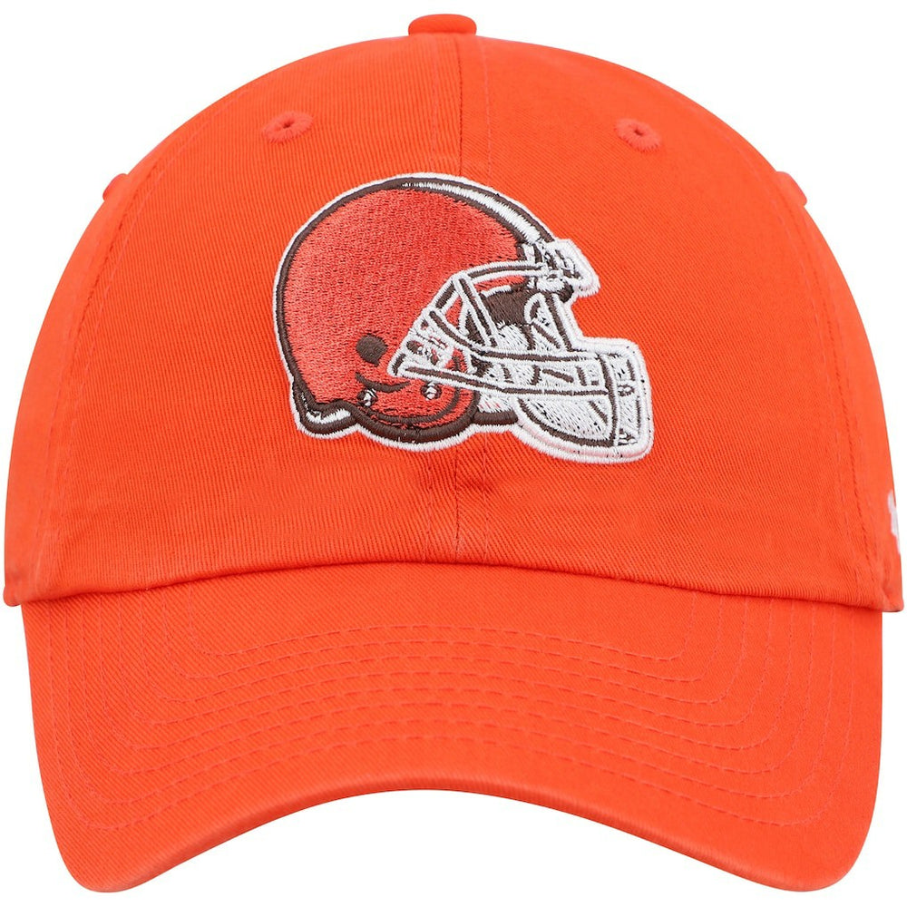 Cleveland Browns '47 Clean Up Primary Adjustable Hat Orange | 47 brand