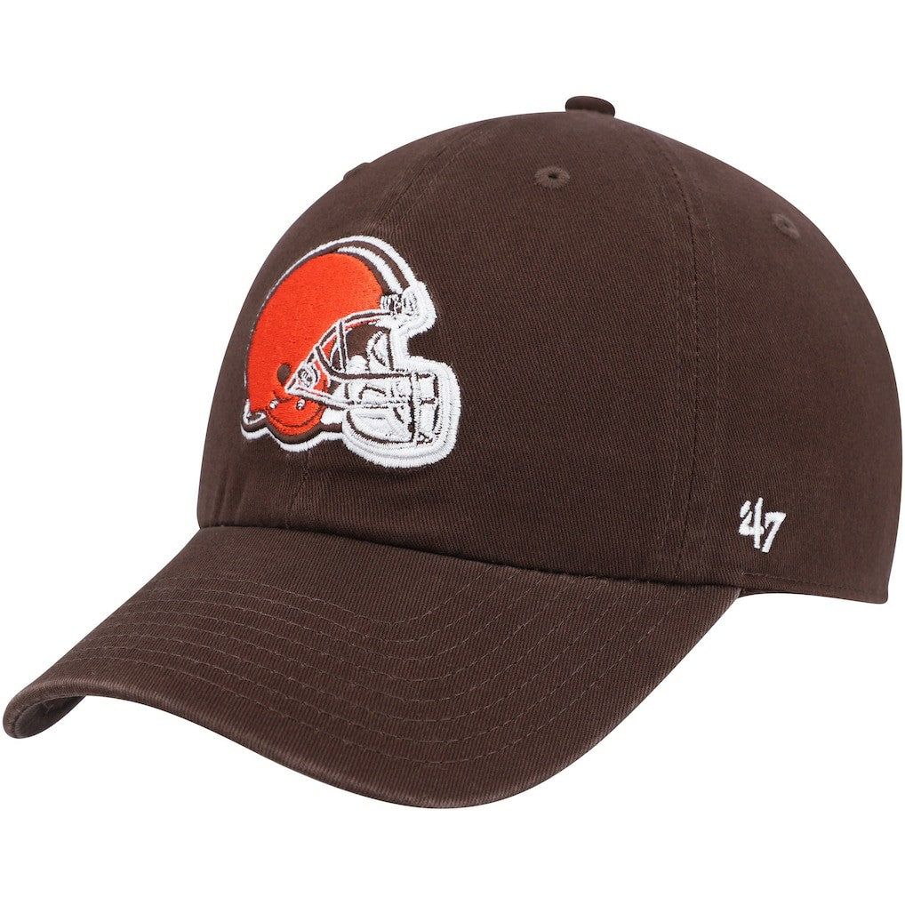 Cleveland Browns '47 Secondary Clean Up Adjustable Hat Brown | 47 brand