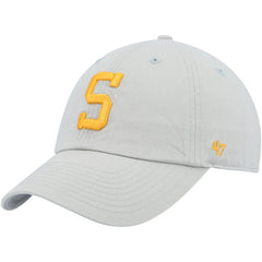 Pittsburgh Steelers '47 Clean Up Adjustable Hat Gray | 47 brand