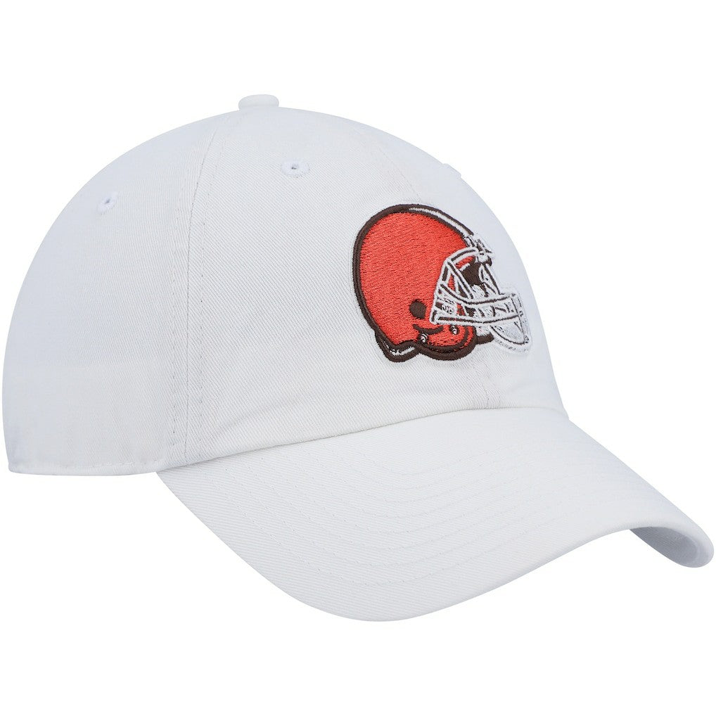 Cleveland Browns '47 Women's Clean Up Adjustable Hat White | 47 brand