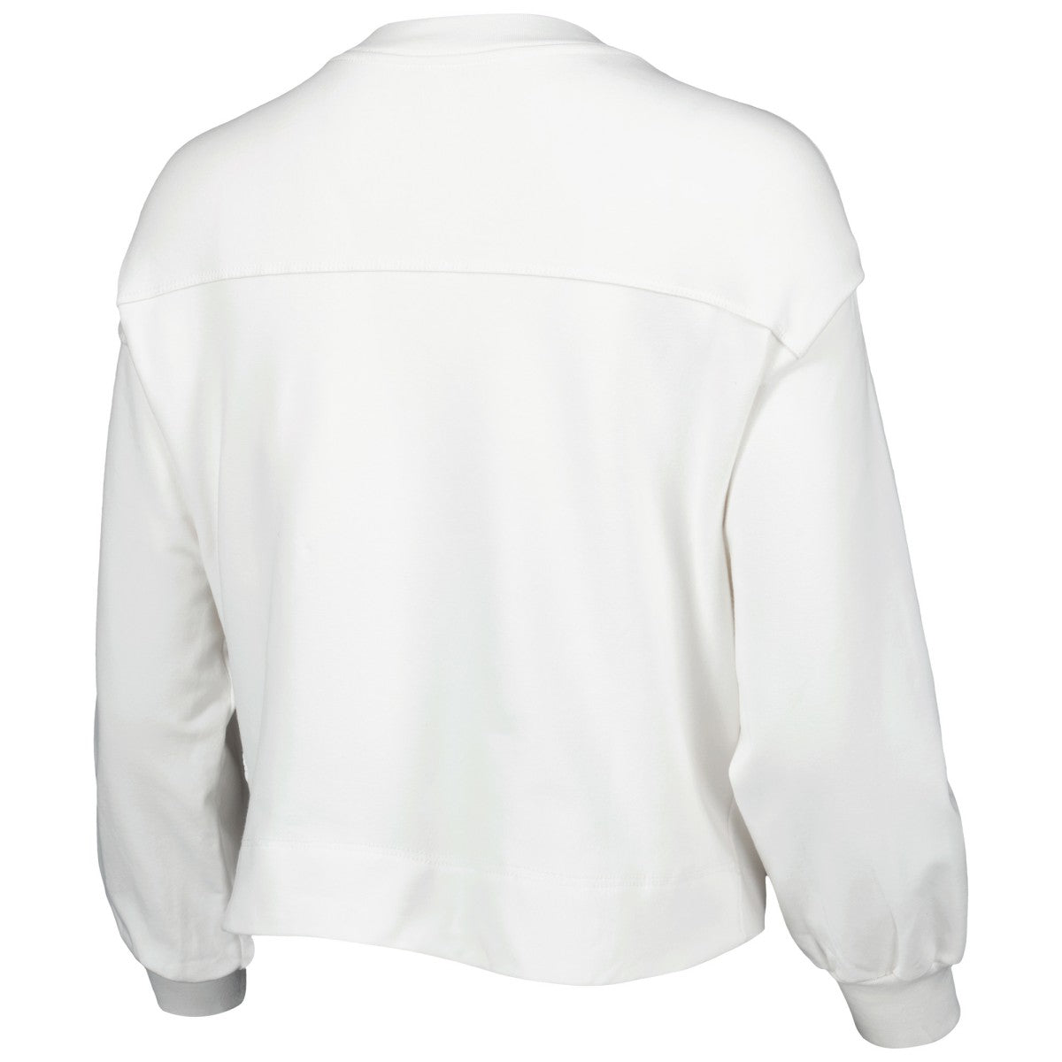 Los Angeles Lakers Lusso Women's Lola Ball and Chain Pullover Sweatshirt White - NBA