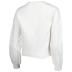 Phoenix Suns Lusso Women's Lola Ball and Chain Pullover Sweatshirt White - NBA