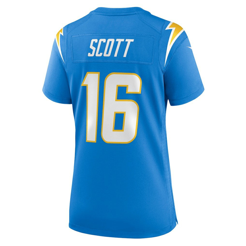 JK Scott Los Angeles Chargers Women's Game Jersey Powder Blue | Nike for Sale