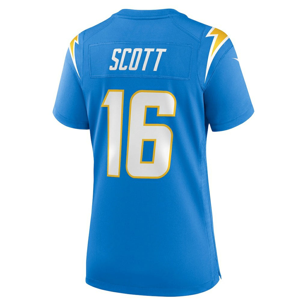 JK Scott Los Angeles Chargers Women's Game Jersey Powder Blue | Nike for Sale