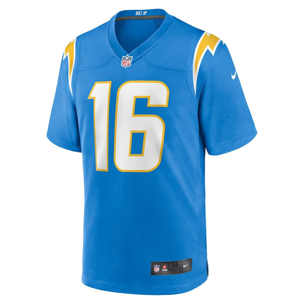 JK Scott Los Angeles Chargers Game Jersey Powder Blue | Nike for Sale