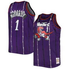 Tracy McGrady Toronto Raptors Big & Tall Hardwood Classics 1998/99 Swingman Jersey Purple - NBA
