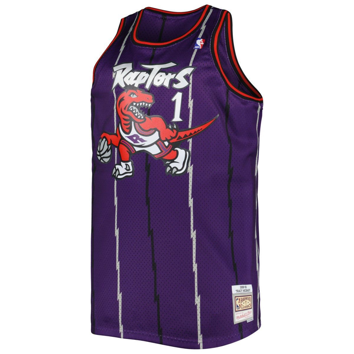 Tracy McGrady Toronto Raptors Big & Tall Hardwood Classics 1998/99 Swingman Jersey Purple - NBA