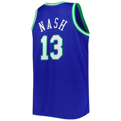 Steve Nash Dallas Mavericks Big & Tall Hardwood Classics 1998/99 Swingman Jersey Blue - NBA