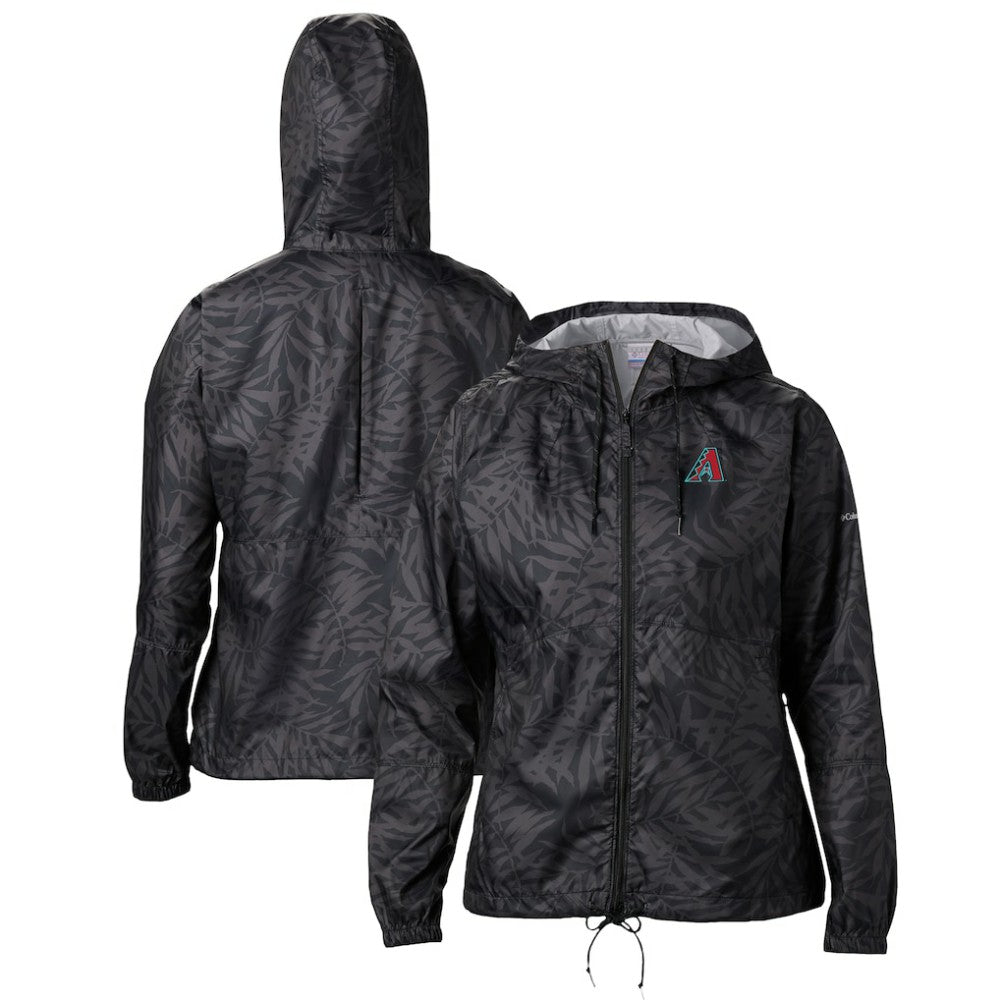 Arizona Diamondbacks Columbia Women's Flash Forward Full-Zip Windbreaker Jacket - MLB
