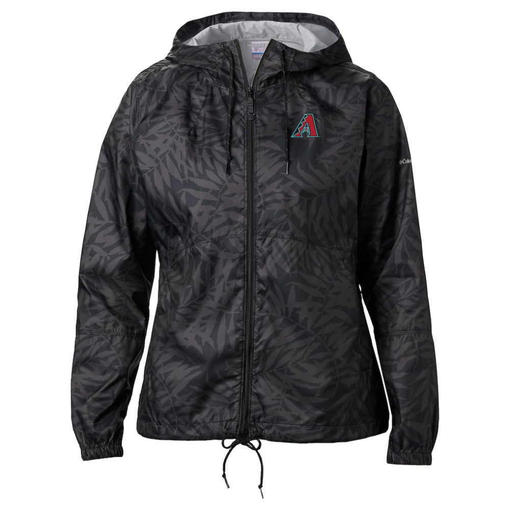 Arizona Diamondbacks Columbia Women's Flash Forward Full-Zip Windbreaker Jacket - MLB