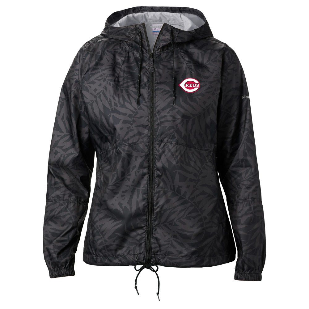 Cincinnati Reds Columbia Women's Flash Forward Full-Zip Windbreaker Jacket - MLB
