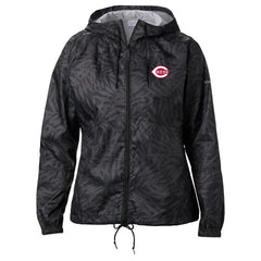 Cincinnati Reds Columbia Women's Flash Forward Full-Zip Windbreaker Jacket - MLB