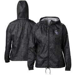 Colorado Rockies Columbia Women's Flash Forward Full-Zip Windbreaker Jacket - MLB