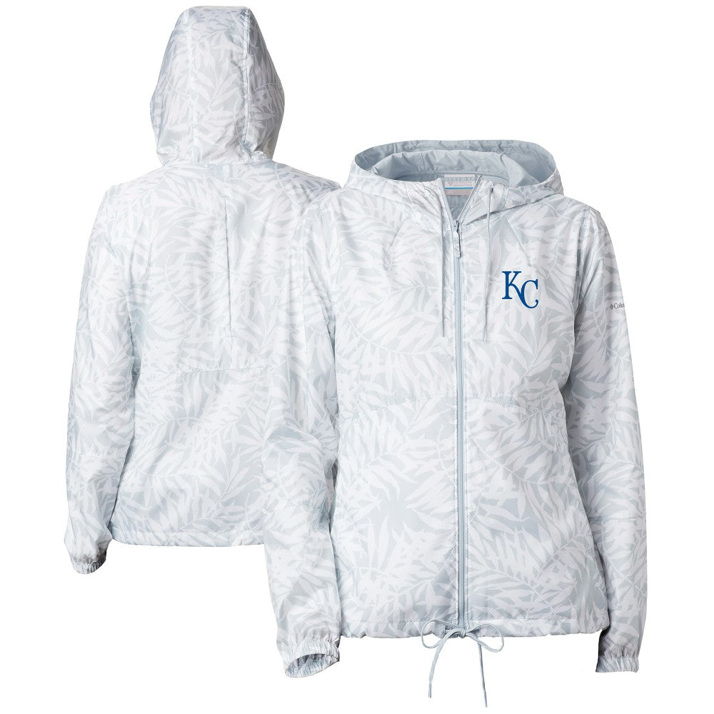 Kansas City Royals Columbia Women's Flash Forward Full-Zip Windbreaker Jacket - MLB