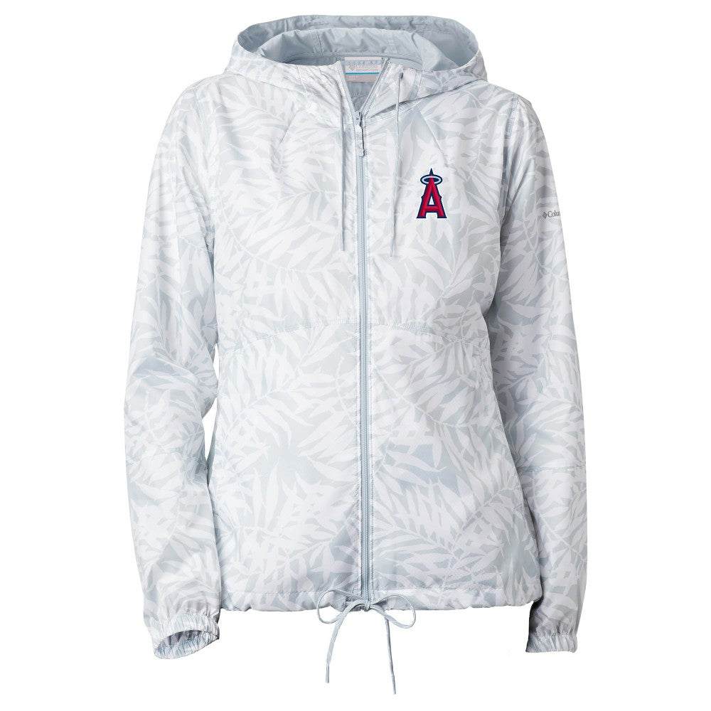 Los Angeles Angels Columbia Women's Flash Forward Full-Zip Windbreaker Jacket - MLB