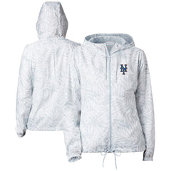 New York Mets Columbia Women's Flash Forward Full-Zip Windbreaker Jacket - MLB
