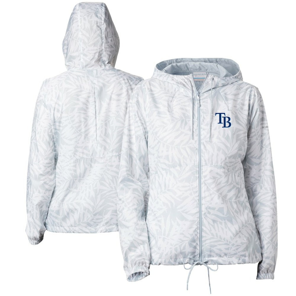 Tampa Bay Rays Columbia Women's Flash Forward Full-Zip Windbreaker Jacket - MLB
