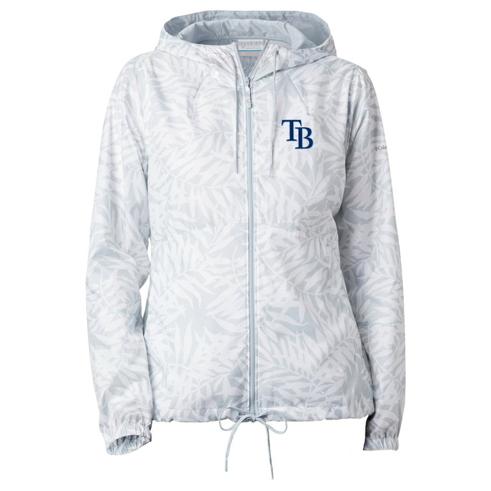 Tampa Bay Rays Columbia Women's Flash Forward Full-Zip Windbreaker Jacket - MLB