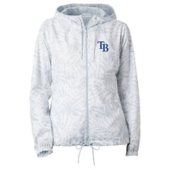 Tampa Bay Rays Columbia Women's Flash Forward Full-Zip Windbreaker Jacket - MLB