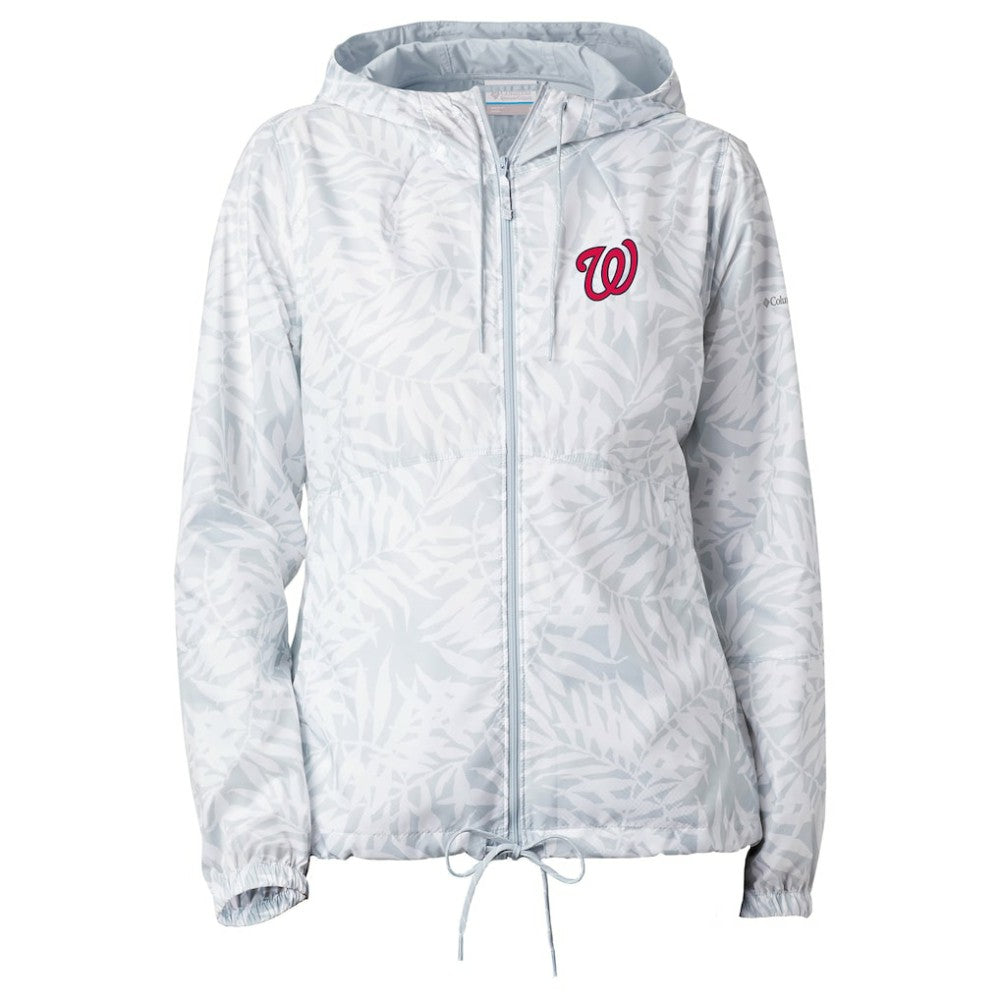 Washington Nationals Columbia Women's Flash Forward Full-Zip Windbreaker Jacket - MLB