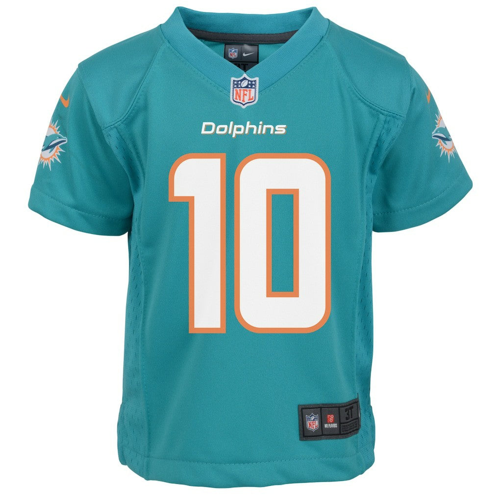 Tyreek Hill Miami Dolphins Preschool Game Jersey Aqua | Nike for Sale