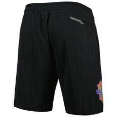 Chicago Bulls Hardwood Classics Color Bomb Energy Shorts Black - NBA