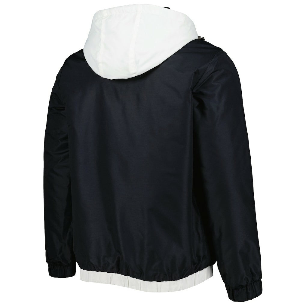 Brooklyn Nets Starter The Triple Double Full-Zip Hoodie Jacket Black - NBA