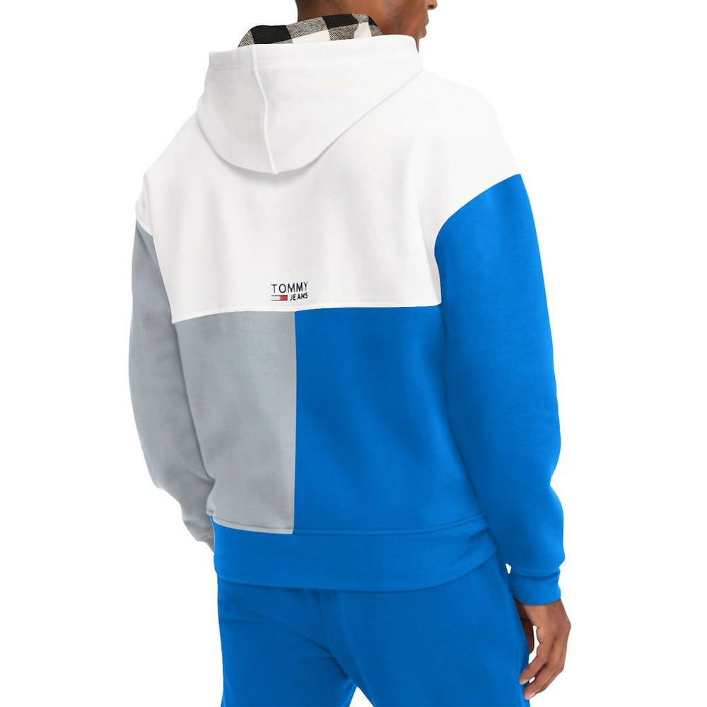 Dallas Mavericks Tommy Jeans Andrew Split Pullover Hoodie White/Royal - NBA